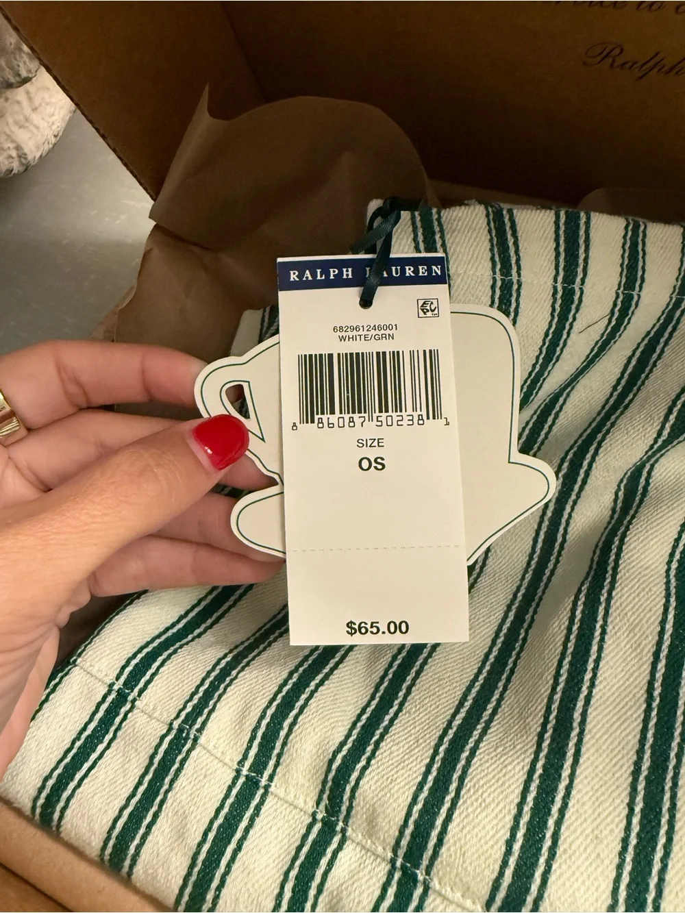 Ralph Lauren ordered wrong